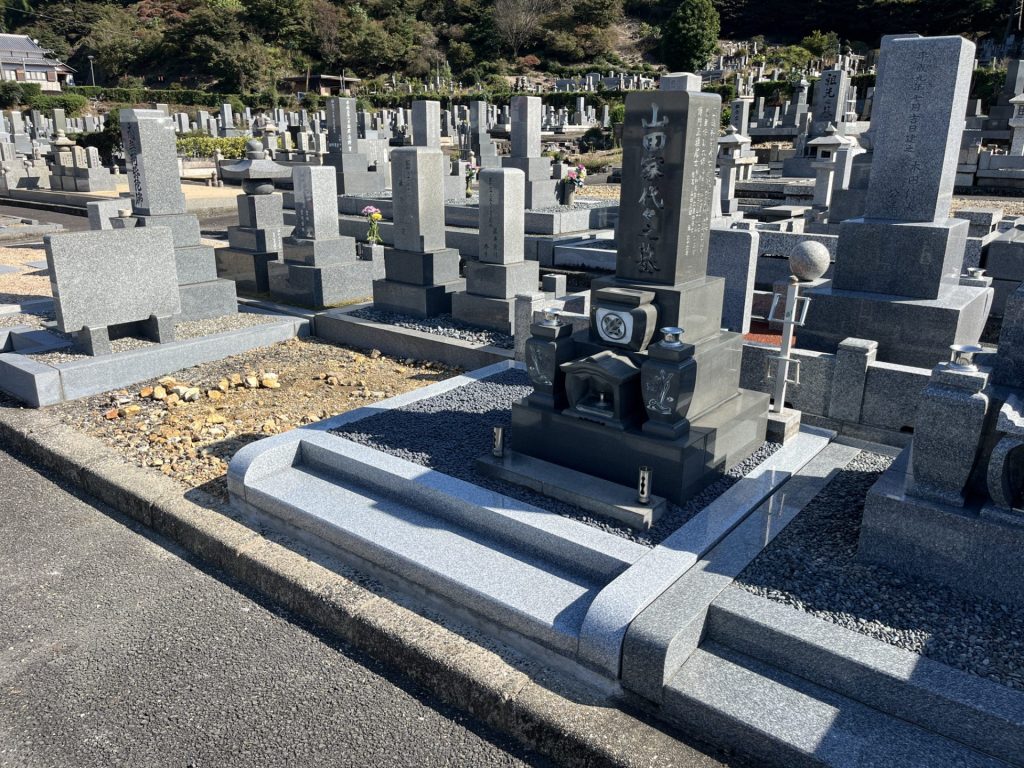 大龍寺 新規外柵と墓石の移転工事