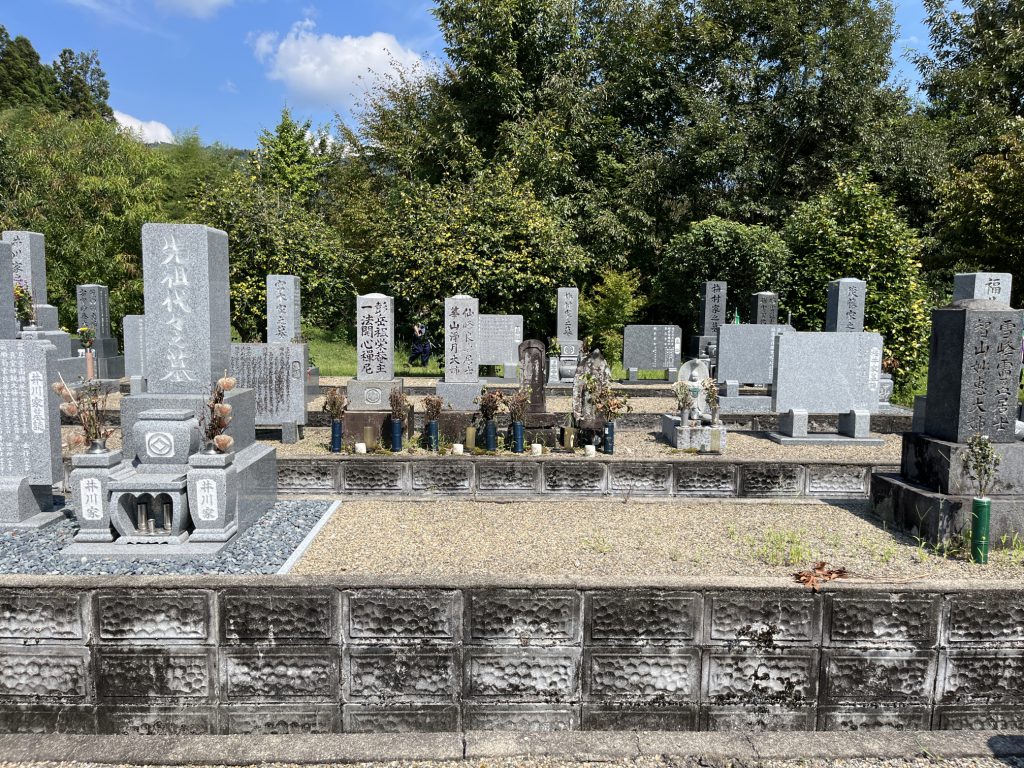 道樹寺墓地 施工前