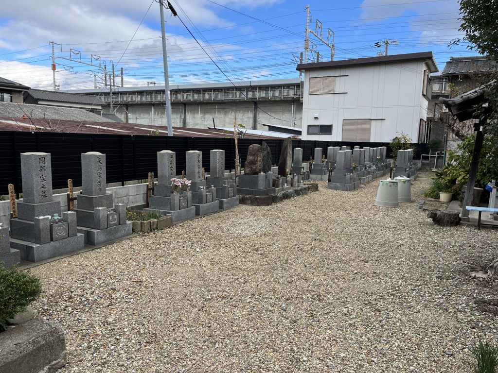 愛知県清須市　高照寺 墓地