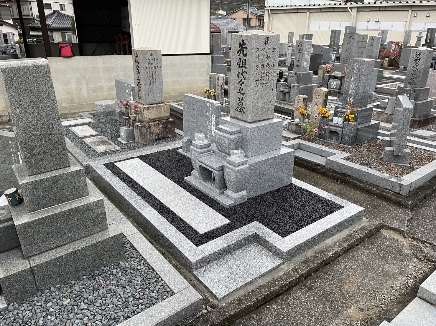福田墓地 移転先 完成