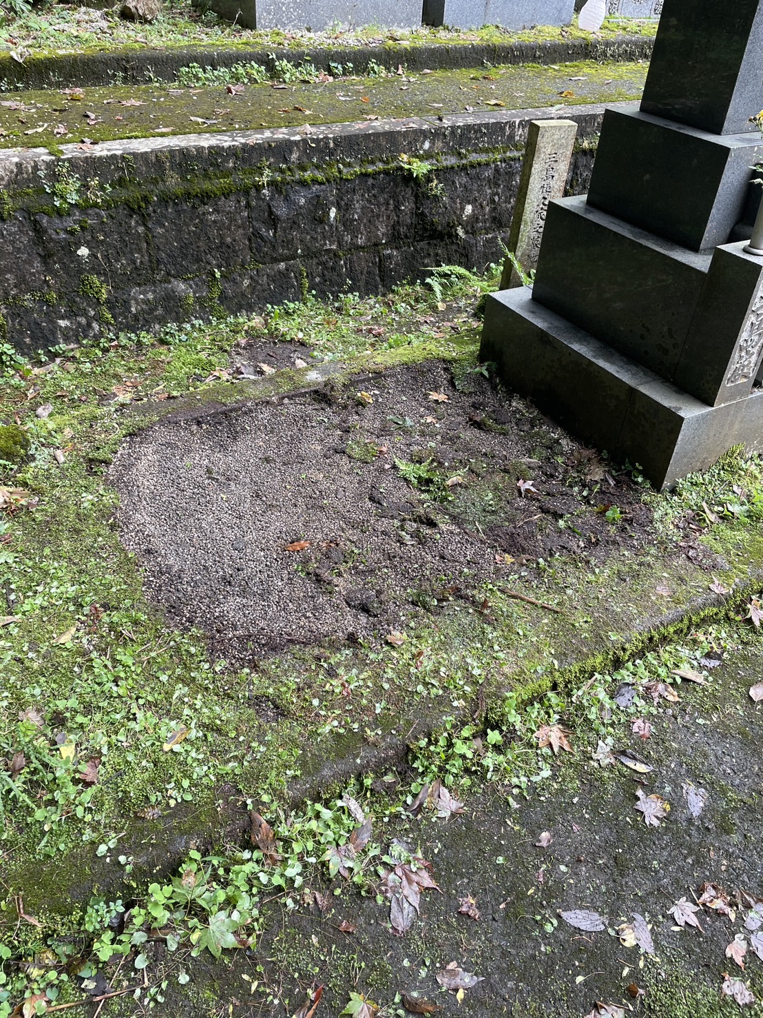 神崎の墓地お墓じまい後